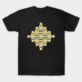 Rainbow Daisy Lace T-Shirt